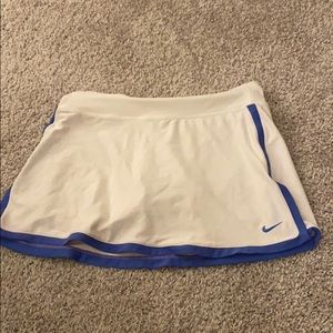 Nike White Tennis Skort